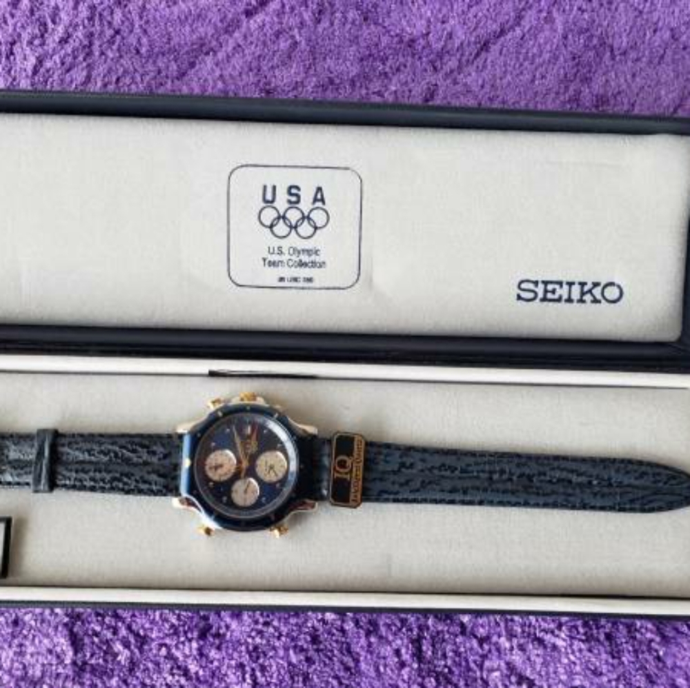 Seiko Olympic Team comemorative watch